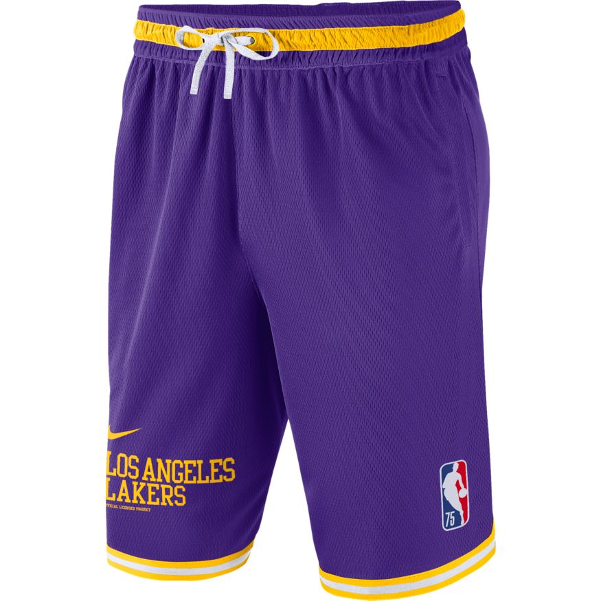 Los Angeles Lakers Courtside Dri-FIT DNA Shorts - Purple - Throwback