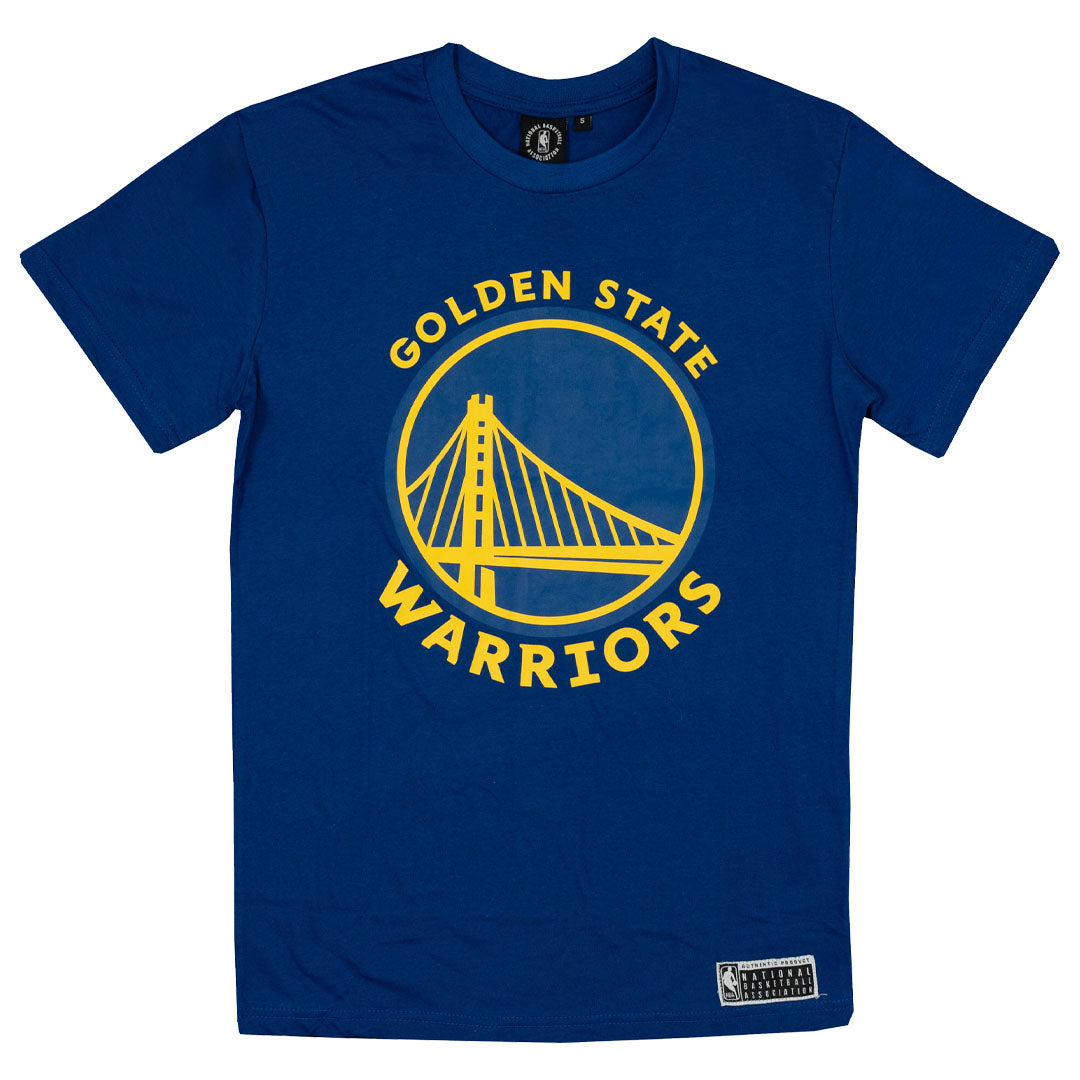 Golden State Warriors Logo Navy Tee