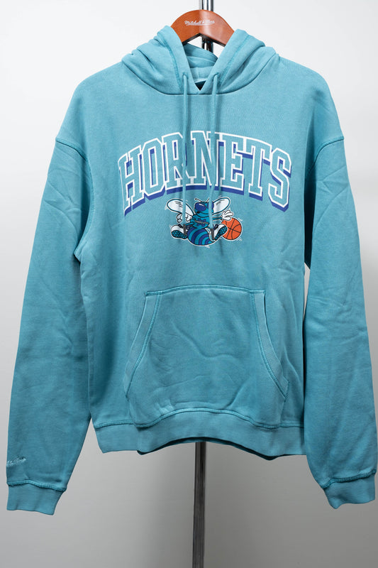 CHARLOTTE HORNETS VINTAGE KEYLINE LOGO HOODY