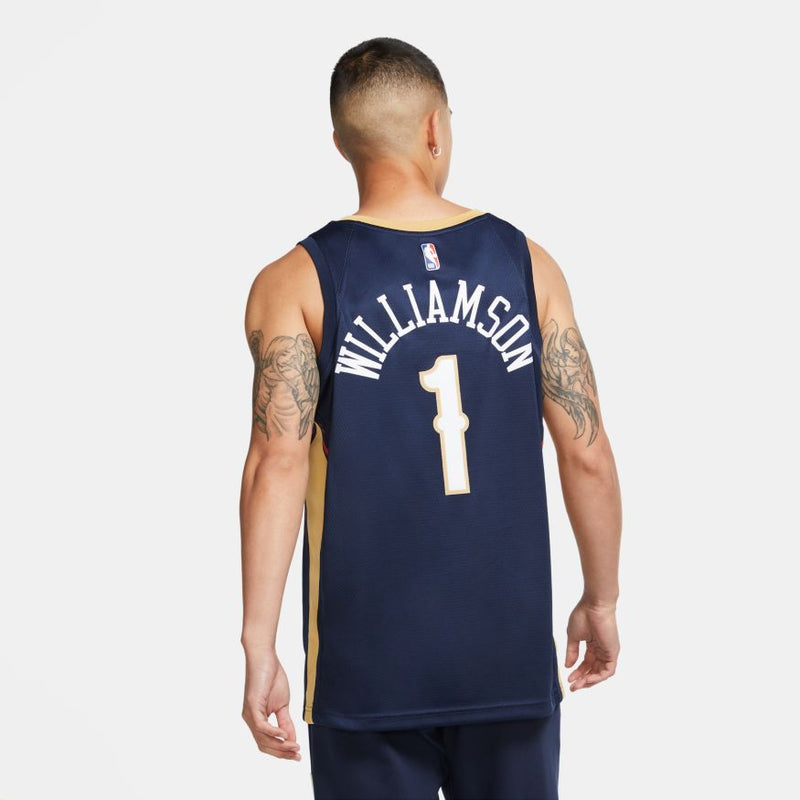 Men's Nike Zion Williamson White New Orleans Pelicans 2020/21