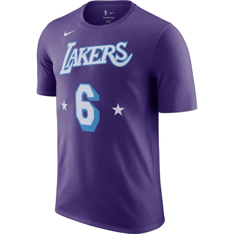 LeBron James Los Angeles Lakers Nike Dri-Fit T-Shirt Size Small NBA Jersey