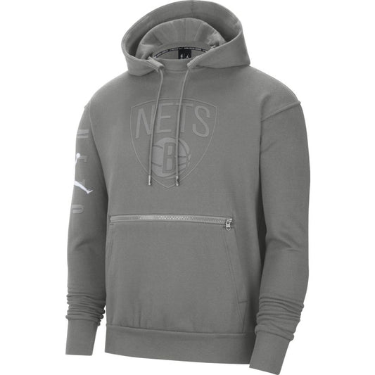 Brooklyn Nets Courtside Jordan NBA Fleece Pullover Hoodie