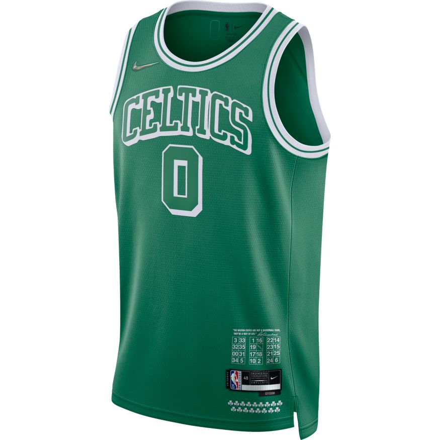 Boston Celtics Jayson Tatum City Edition SM jersey