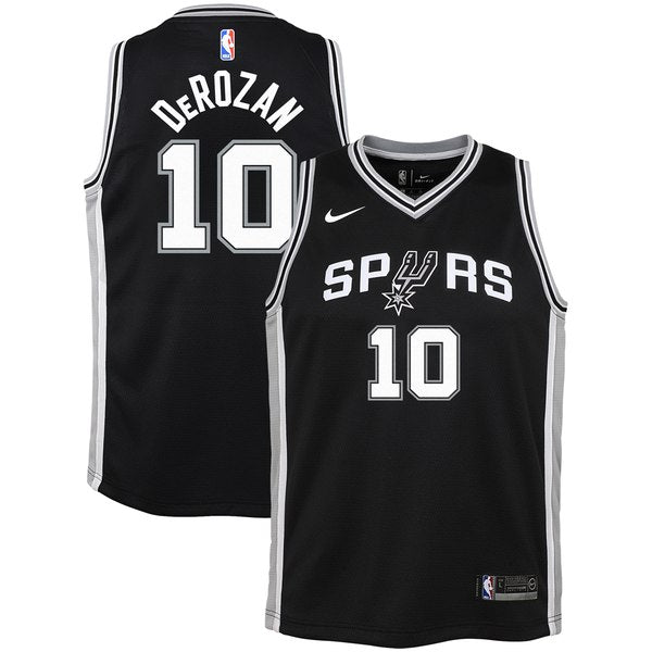  DeMar DeRozan San Antonio Spurs #10 Official Youth 8-20  Swingman Jersey (Large 14/16, Demar DeRozan San Antonio Spurs Gray  Statement Edition) : Sports & Outdoors