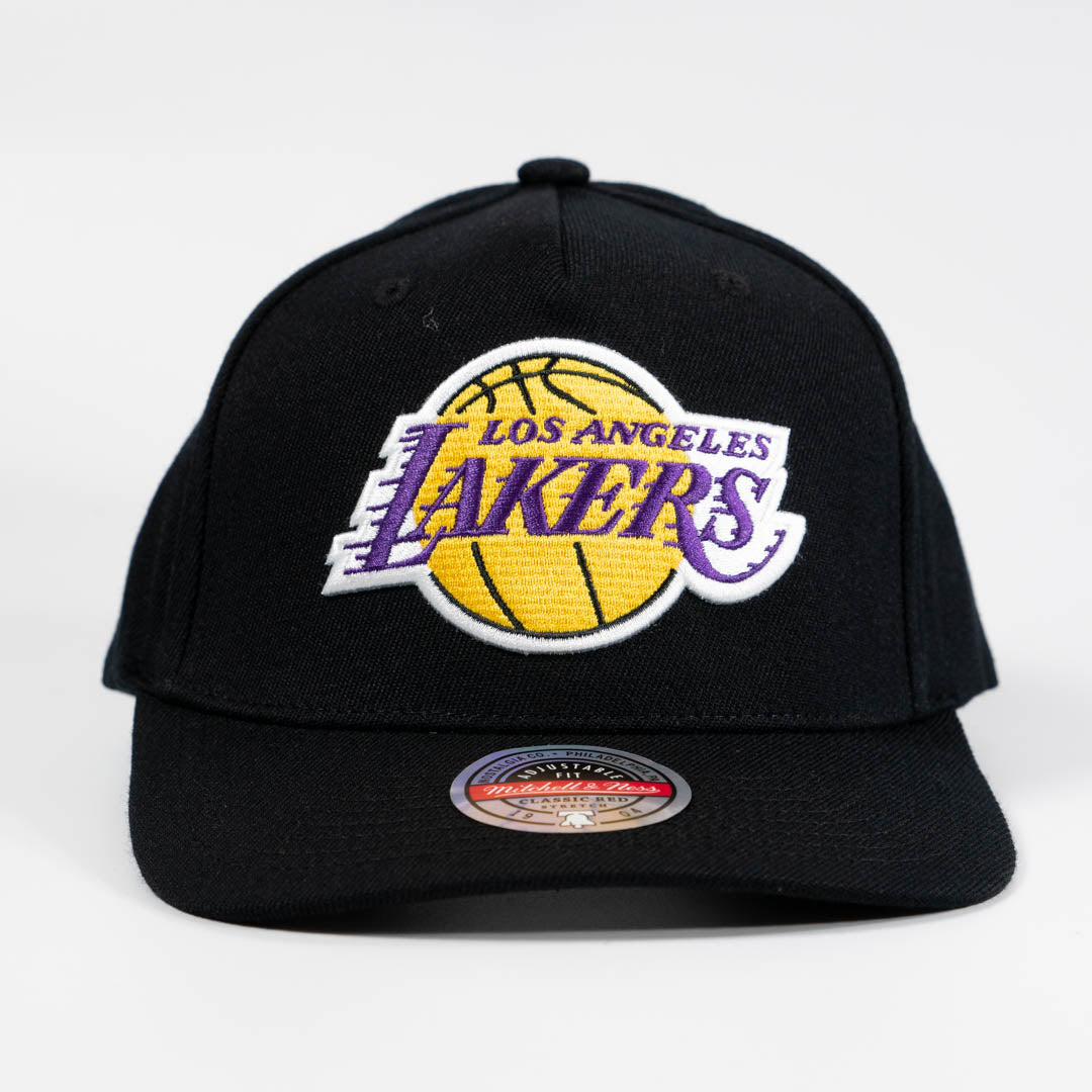 L.A Lakers Team Logo 5 Panel Classic Red Snapback