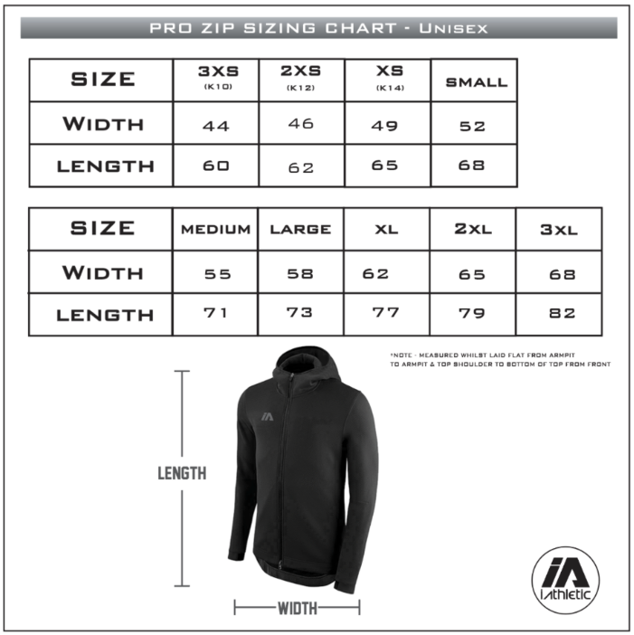 iAthletic Pro Zip Hoodie - Grey