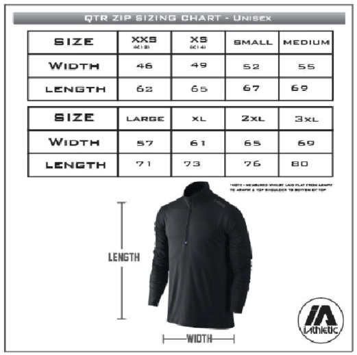 iAthletic Quarter Zip Jacket - Black