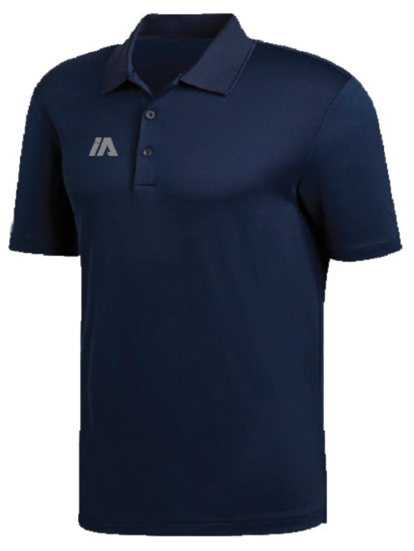 iathletic Performance Polo - Navy Marle