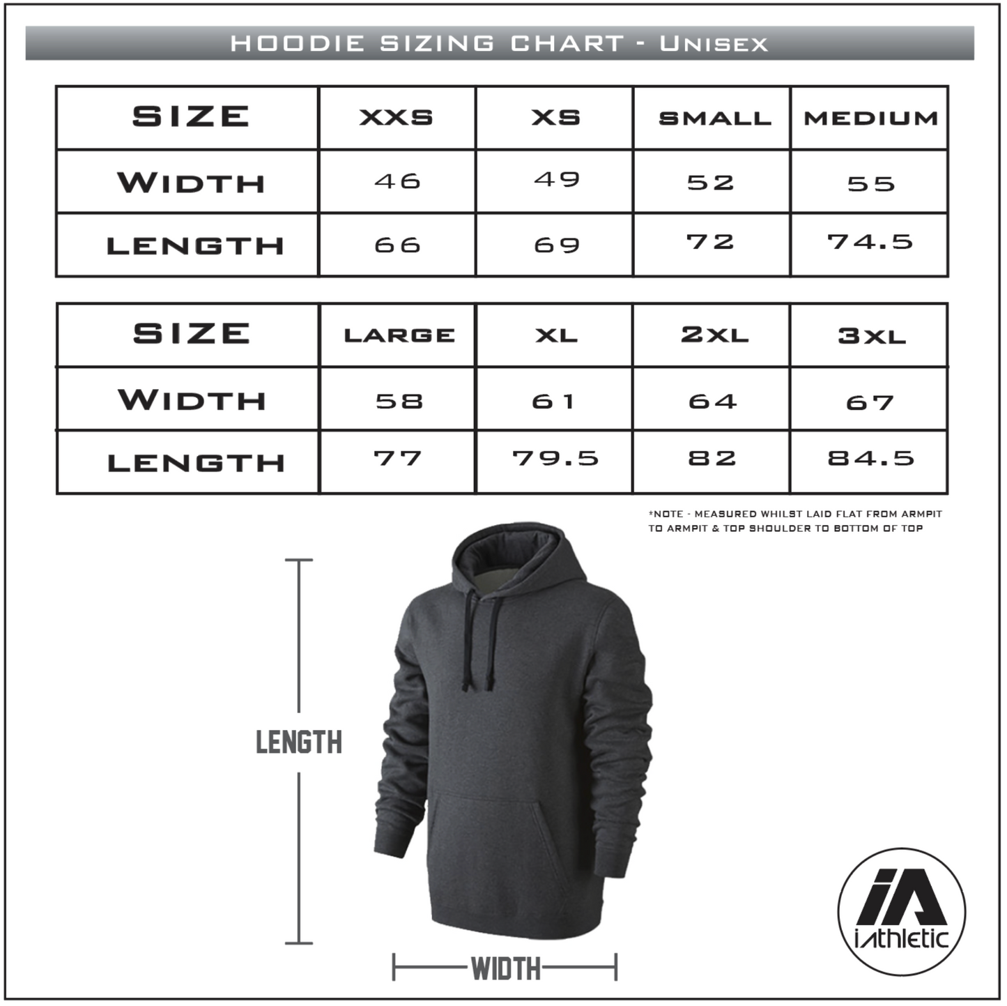 iathletic Cotton Hoodie - Snow Marle