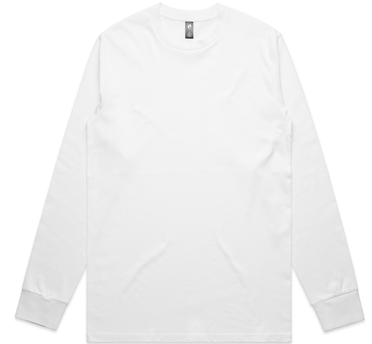 iAthletic Cotton Long Sleeve Tee - White