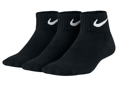 Kids' Nike Performance Cushion Quarter Sock (3 Pair)