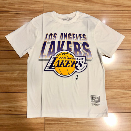 L.A. LAKERS VINTAGE 90S BLOCK BLUR TEE