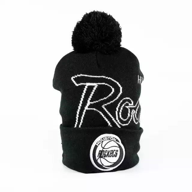 Houston Rockets Script Burst Beanie