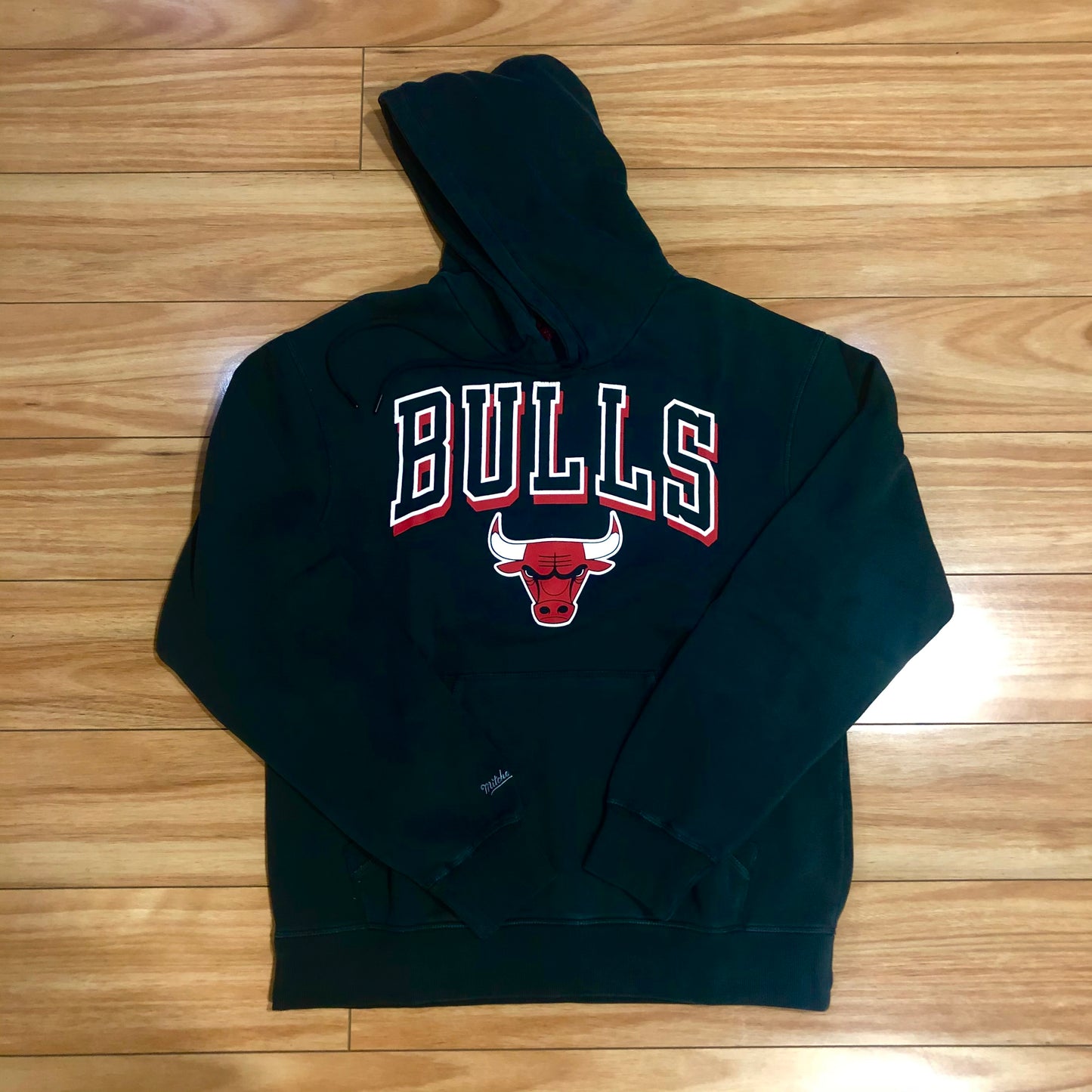 CHICAGO BULLS VINTAGE KEYLINE LOGO HOODY