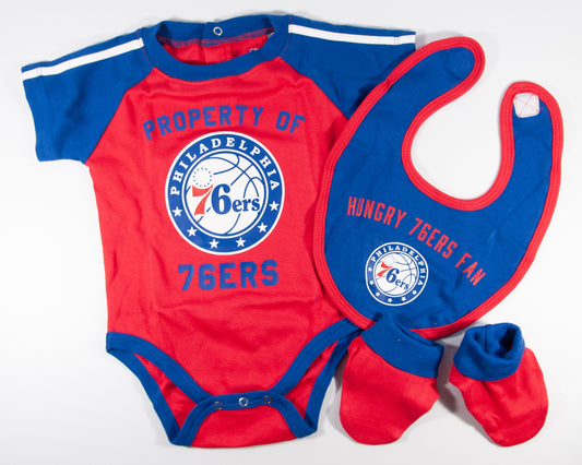 Philadelphia 76ers - 3 Piece Crib pack