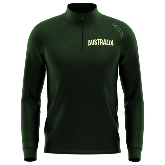 Aus Quarter Zip Jacket