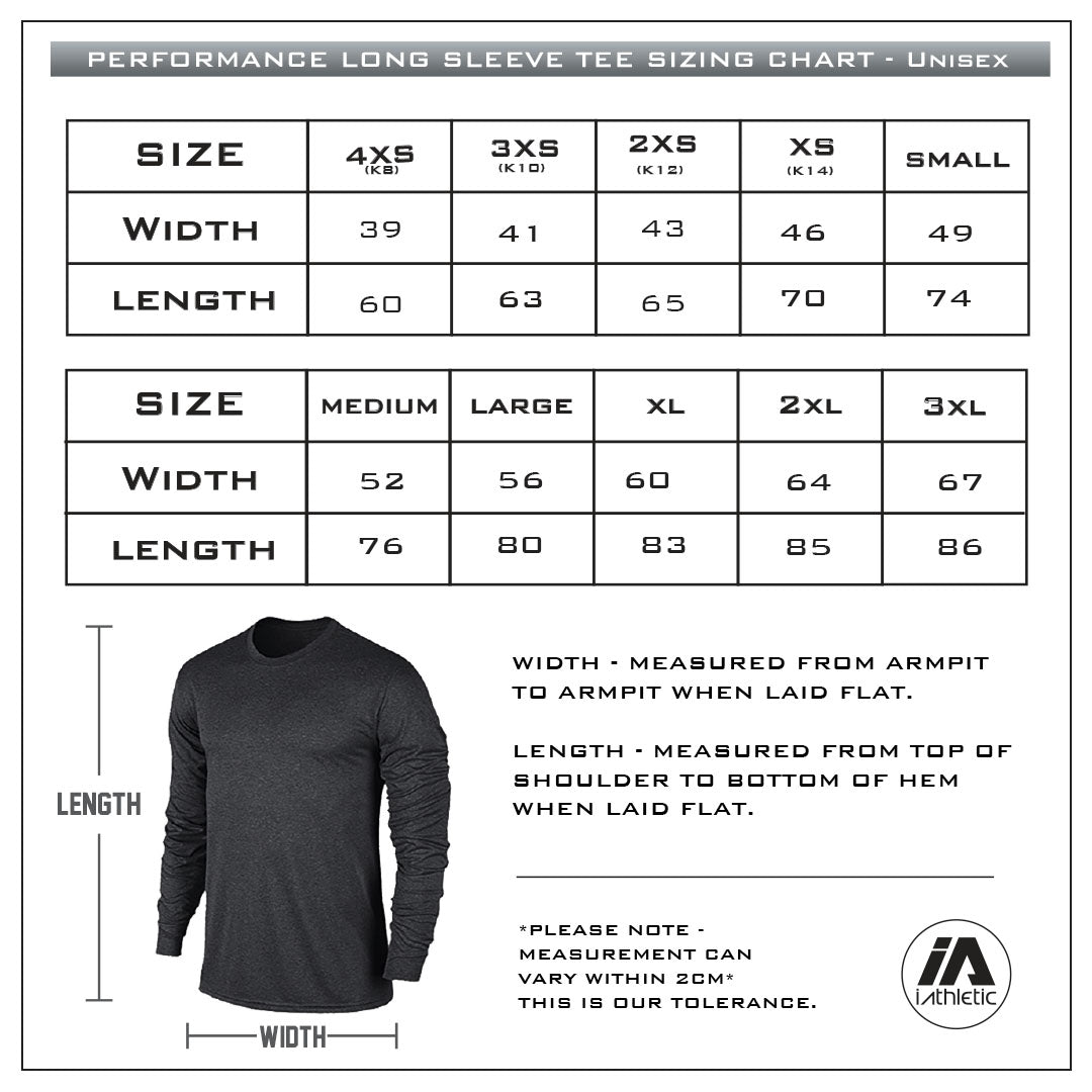 Aus Elite iPerform LS Tee