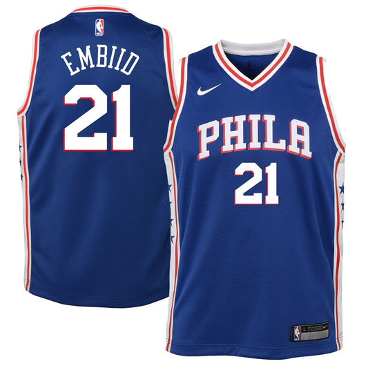 Philadelphia 76ers Youth Swingman Icon Joel Embiid Jersey